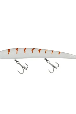 Spedizione Espresso Artificiale Jerkbait Molix Finder Jerk 15 cm 22 gr White Orange