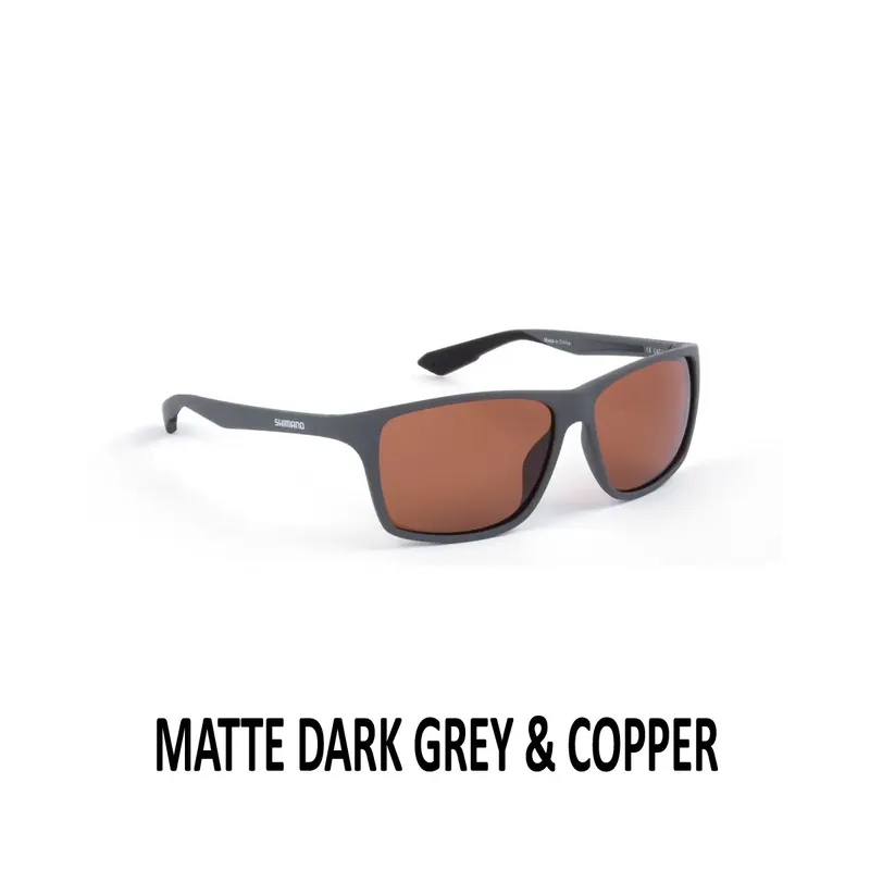 SHIMANO TECHNIUM EYEWEAR MATTE DARK GREY & COPPER Reso Gratuito