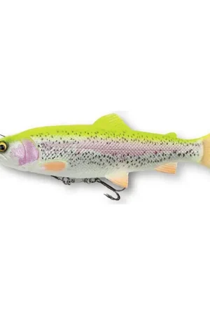 Subito Disponibile Artificiale Swimbait Savage Gear 4D Line Thru Pulse Trout 16 cm 51 gr Lemon Trout