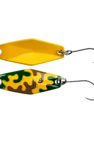 Artificiale Shimano Spoon Wobble Swimmer 2,5 gr Mustard Green Promozione Esclusiva