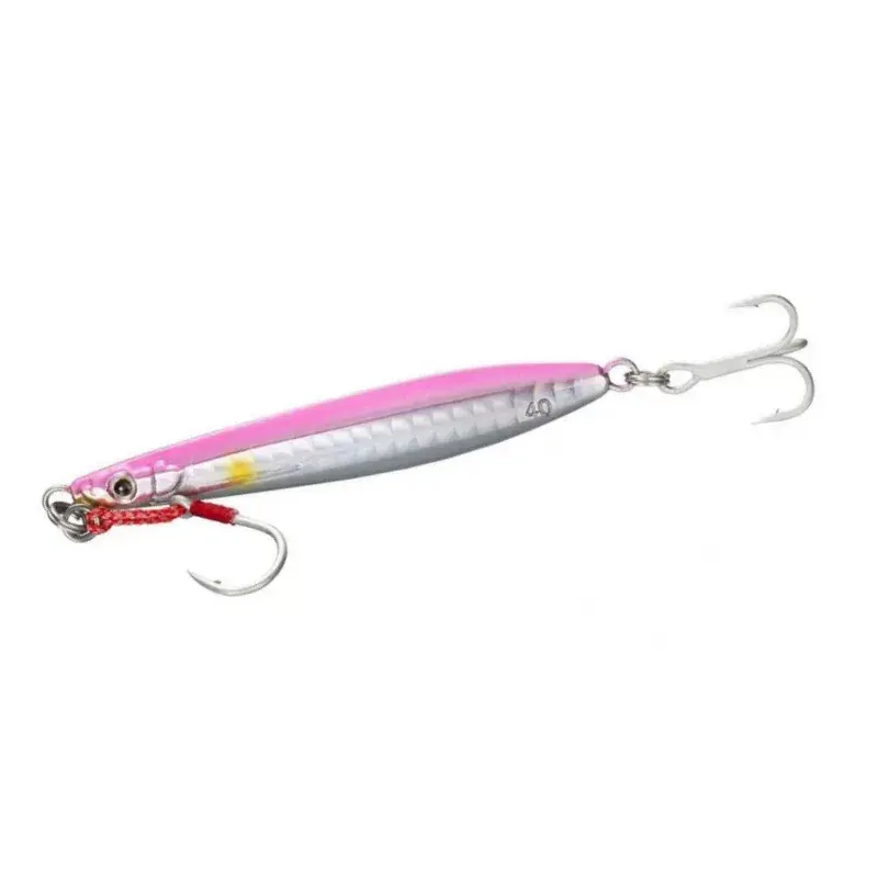 Artificiale Metal Jig Shimano Coltsniper Iwashi Rocket 90mm 40 gr Pink Ultimissimo Modello