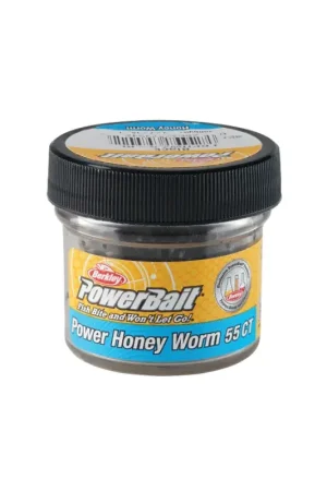 Spedizione Espresso Artificiale Worm Berkley Power Bait Honey 2.5 cm Black