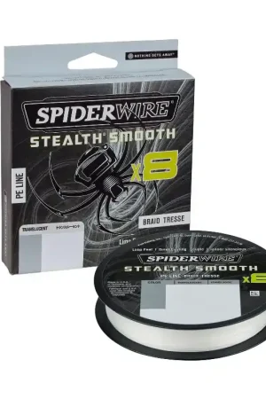 Pagamento Sicuro Trecciato Spiderwire Stealth Smooth x8 300 mt Translucent