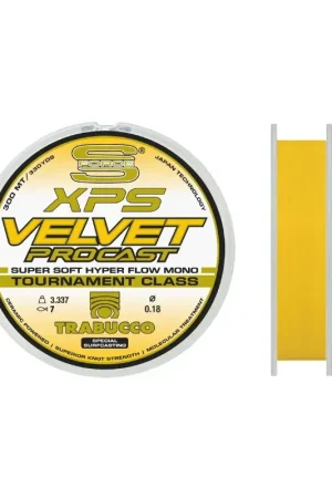 Monofilo Trabucco XPS Velvet Pro Cast 300 mt Direttamente Dal Produttore