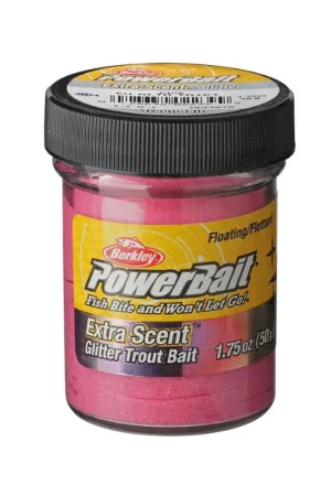 Pasta da Innesco Berkley Floating Trout Dough Pink Glitter Soddisfatti O Rimborsati