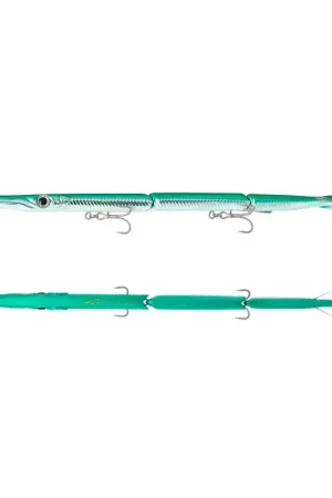 Offerta Del Giorno Artificiale Pencil Bait Jack Fin Stylo 255 Jointed Green