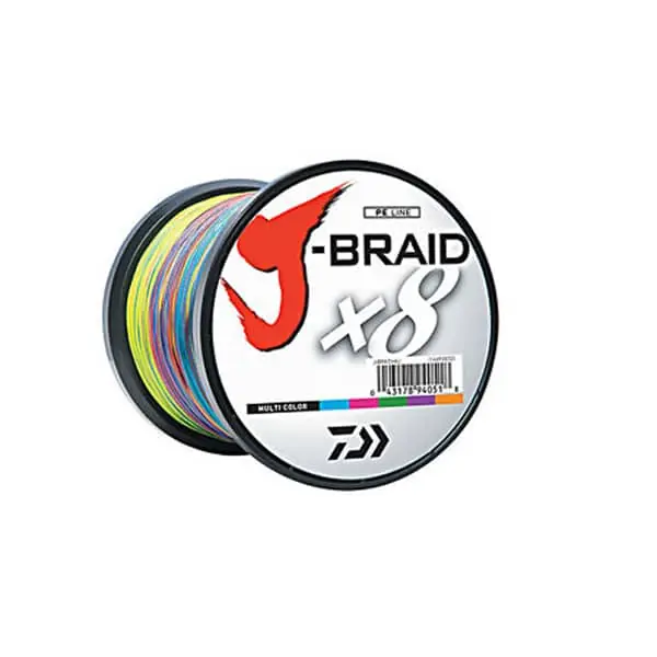 Nuovo Arrivo DAIWA J-BRAID X8 1500M MULTICOLOR