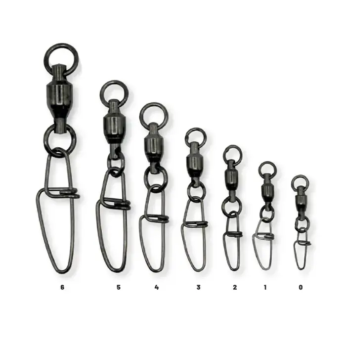 Ultimissimo Modello Girella con moschettone Colmic Ball Bearing + Insurance Snap