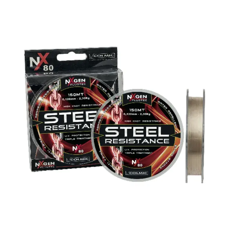 Monofilo Colmic NX80 Steel Resistance 300 mt Prezzo Basso