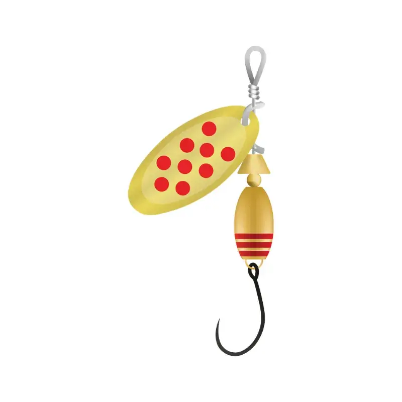 Compra Adesso Artificiale Spinner Rapture Helix Spinner Single 3 gr Gold Red