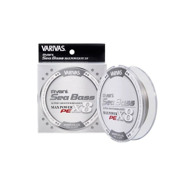 VARIVAS AVANI SEA BASS PE MAX POWER STEALTH GRAY 150M Non Perdere