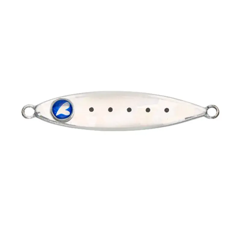 Artificiale Metal Jig BlueBlue Searide Mini 4.5 cm 12 gr Silver Glow Sardine Di Tendenza