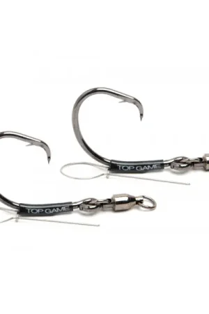 TOP GAME SUPERSTAR CIRCLE BIG BAIT SWIVEL AMI 6/0 CF 2PZ Promozione Esclusiva