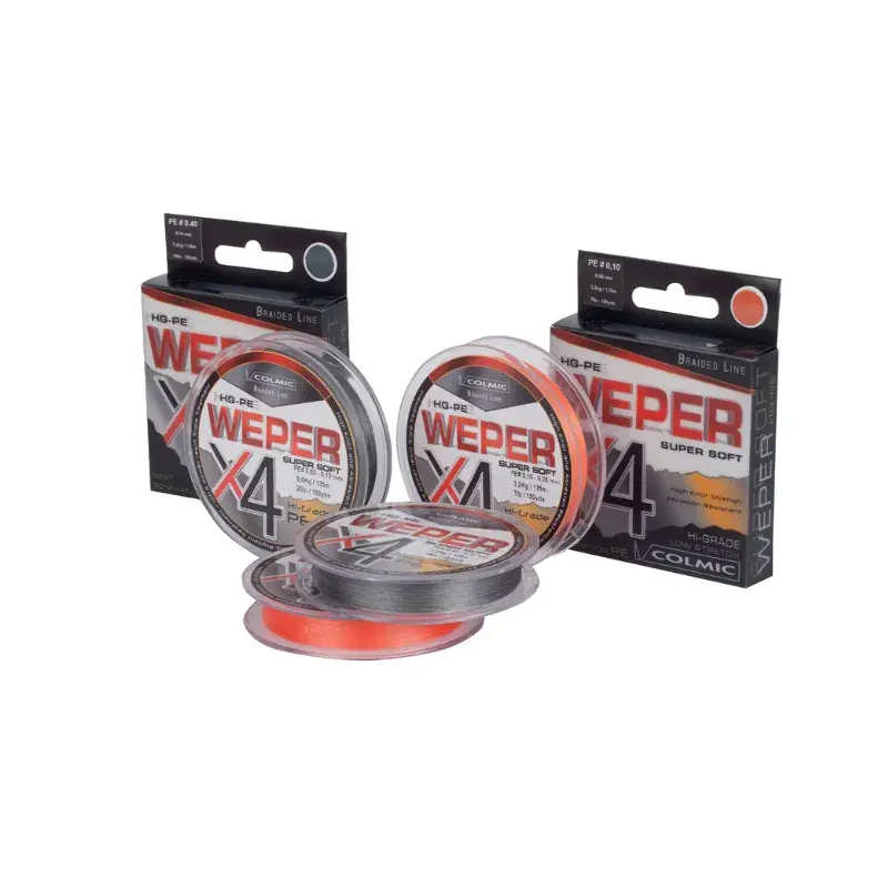 Trecciato Colmic Weper X4 100 mt Grey Spedizione Espresso