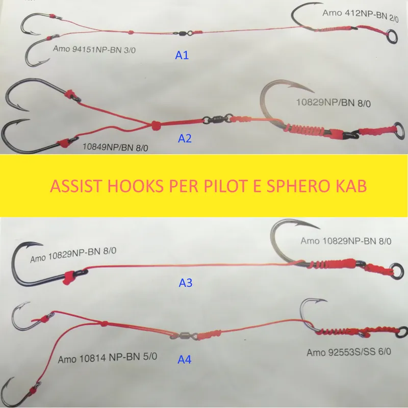Nuova Collezione ASSIST HOOKS PER SPHERO E PILOT KAB
