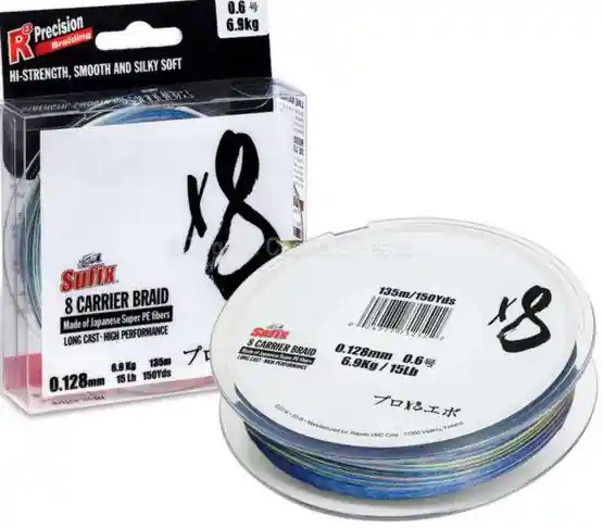 Esclusivo MULTIFIBRA SUFIX CARRIER BRAID 8X made in japan