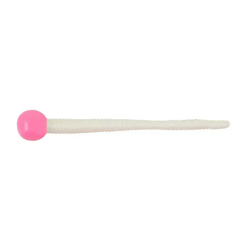 Artificiali Worm Berkley Powerbait Float Mice Tails 8 cm Bubblegum/White Subito Disponibile