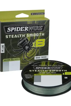 Esclusivo Trecciato Spiderwire Stealth Smooth x8 300 mt Moss Green