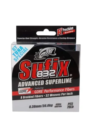 Promozione SUFIX 832 ADVANCED SUPERLINE GT TUNA SPECIAL 450M COASTAL CAMO