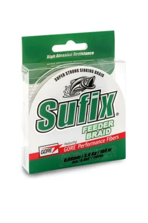 Promozione Esclusiva SUFIX FEEDER BRAID 150M OLIVE GREEN