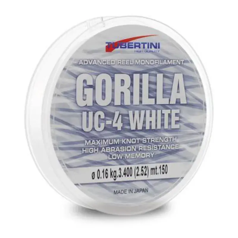 A Buon Prezzo Monofilo Tubertini Gorilla UC-4 150 mt White