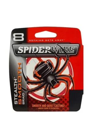 SPIDERWIRE STEALTH SMOOTH 8 BRAID 300M CORE RED Saldi