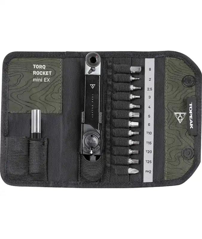 Spedito Oggi Chiave Topeak dinamometrica Torq Rocket Mini Ex