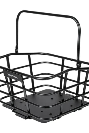 Consegna Rapida Topeak cestino anteriore/posteriore Urban basket DX (18 L) con attacco MTX Quicktrack 2.0