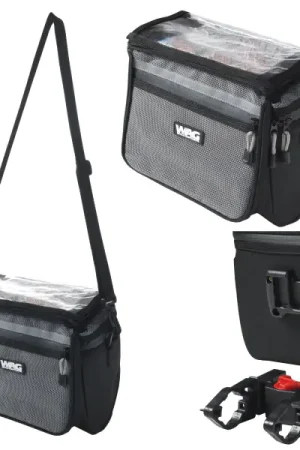 Spedito Oggi Wag - Borsa manubrio PORTAMAPPA CON SUPPORTO RIGIDO
