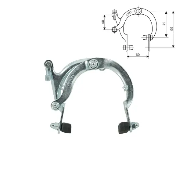 Affare Wag - COPPIA FRENI A GANASCIA JUNIOR - 2 PZ, 72/99 MM