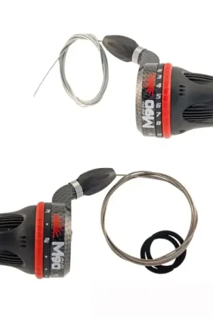 Offerta Limitata Sunrace - Coppia comandi cambio GRIP SHIFT M90 COMPATIBILE SHIMANO