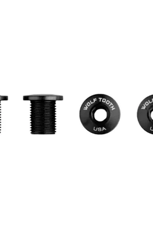 Promozione Esclusiva Wolftooth - Kit viti corone 4pz 10mm M8x0,75.