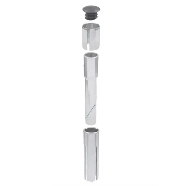 Easy - Set adattatori attacco A-Head 25,4/28,6 mm per serie sterzo filettate 22,2/25,4 mm - argento Offerta Del Giorno