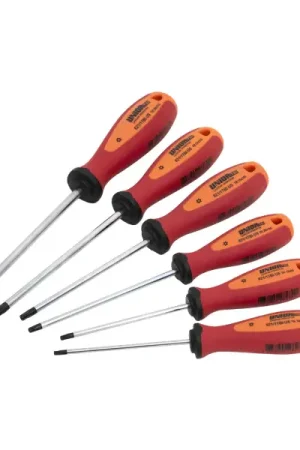 Compra Adesso Unior - Set cacciaviti Torx con profilo di sicurezza con foro 621/1TBICB6-US - T10-T31
