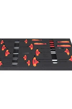 Sconto Unior - Set utensili 1600SOS19-US in vassoio SOS per cassettiera stretta