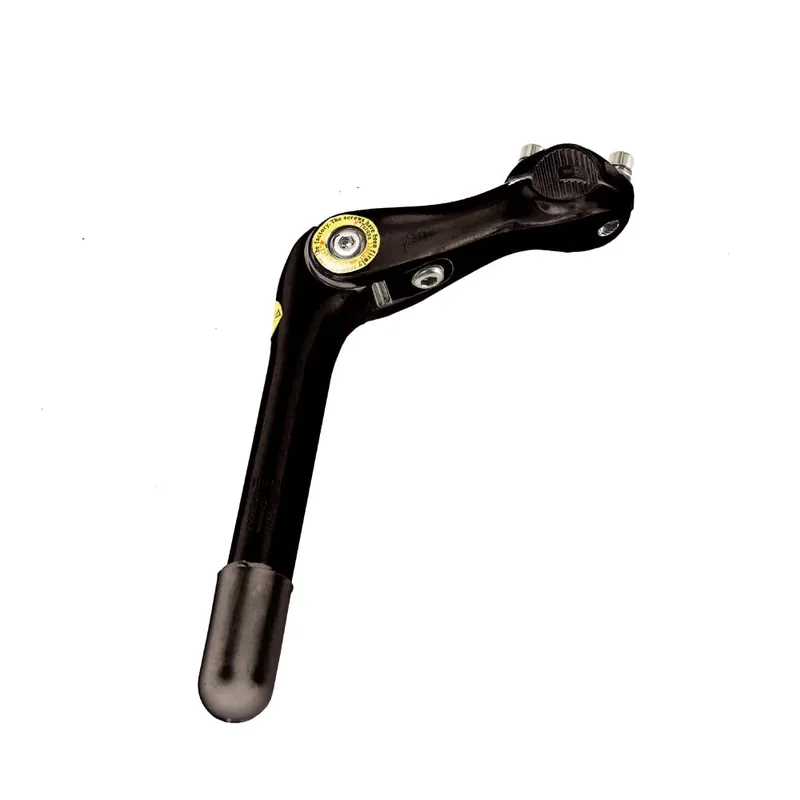 Piantone Manubrio 25,4x105mm Regolabile in Alluminio Nero Di Tendenza