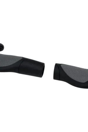 Manopola TREKKER PLUS 140+95mm Nero/Grigio con Appendici Consegna Rapida