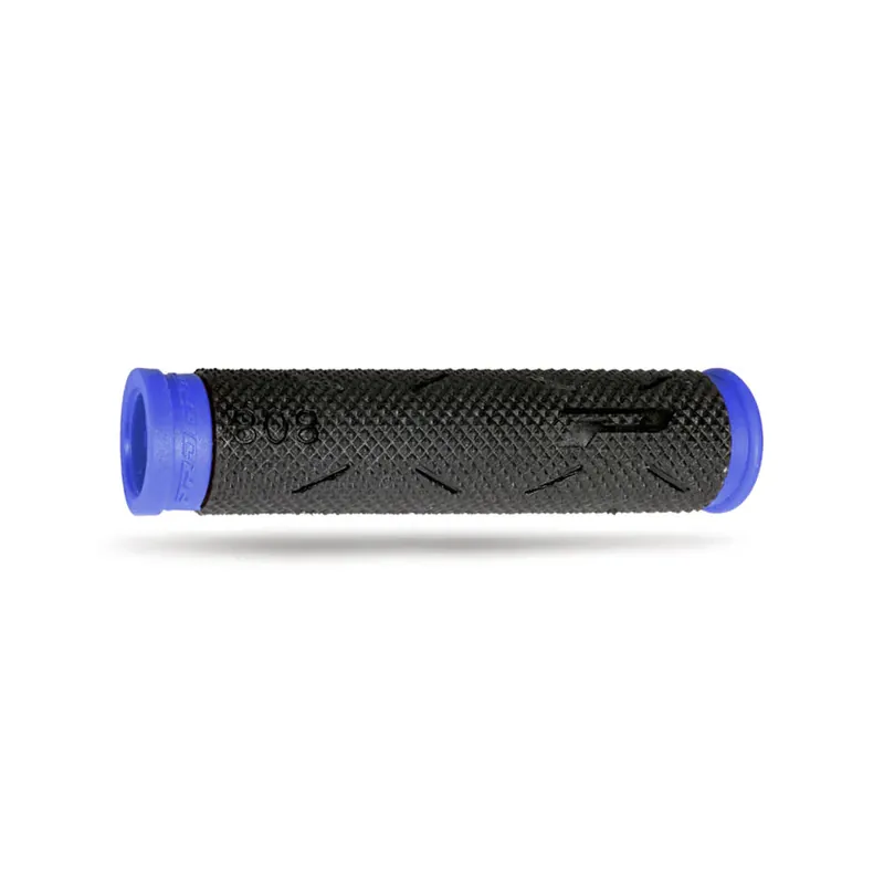 Subito Disponibile Manopola MTB SOFT TOUCH 125mm in Gomma Nero/Blu