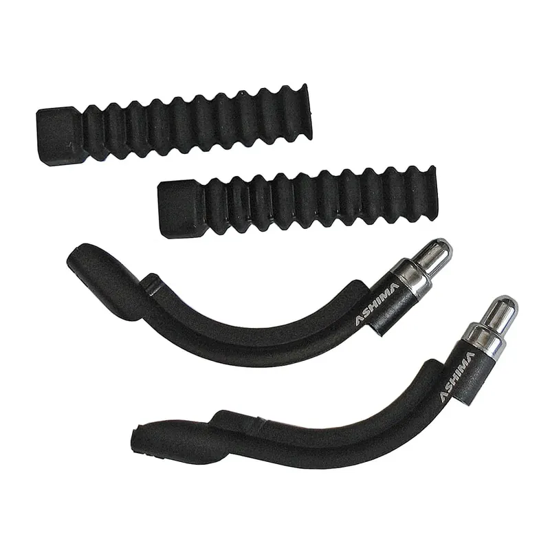 Tubetto Freni V-Brake (KIT) in Nylon Nero - Blister 2 Pezzi Nuovo Arrivo