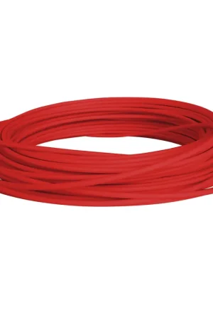 Tubo Idraulico per Impianto Frenante L3mt D5/2mm in Poliestere Rosso Pagamento Sicuro