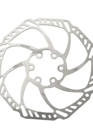 Vendita Finale Disco Freno ARO-15 AEGIS 200mm x 147gr Argento - Attacco 6 Fori