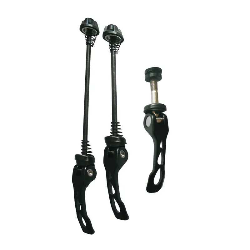 KIT Quick Release Nero Anteriore+Posteriore+Reggisella in Alluminio Occasione Imperdibile