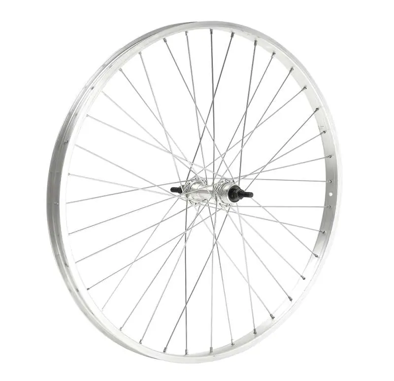 Ruota Anteriore 28" x 1,5/8 Mozzo in Acciaio su Sfere per Dado Pagamento Sicuro
