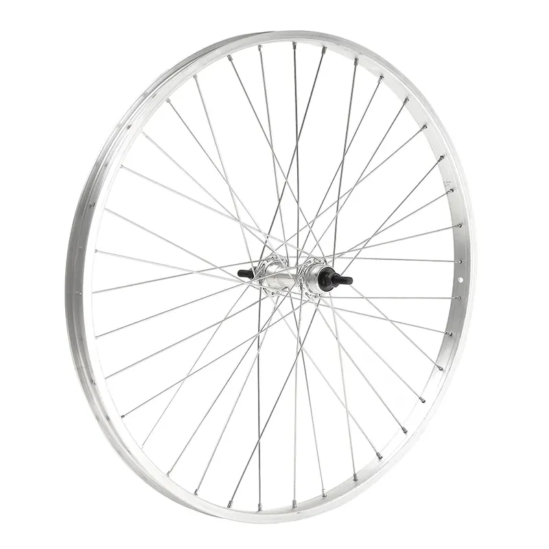 Pagamento Sicuro Ruota Anteriore 26" x 1,3/8 Mozzo Alluminio su Cuscinetti perDado 5/16
