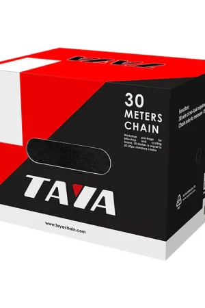 Compra Online Catena 7/8V Nero Rotolo 30mt (30 Sets Falsemaglie incluse) TB-600