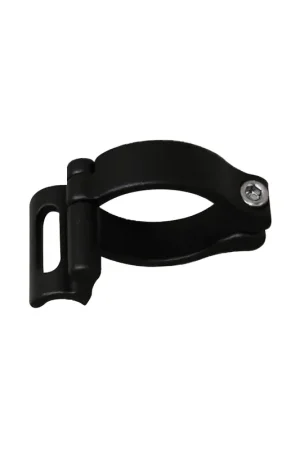 Pagamento Sicuro Collare Deragliatore in Alluminio 31,8mm Nero