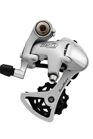 Cambio CORSA 9V Gabbia Corta in Alluminio 33 Denti Argento Sconto