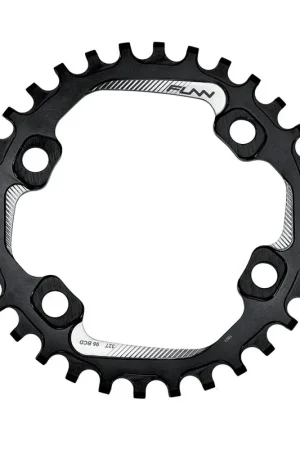 Saldi Corona SOLO 96 32 Denti in Alluminio 7075 CNC Nero - BCD 96mm