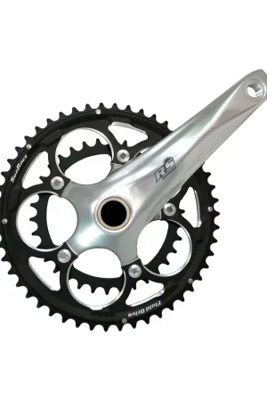 Offerta Guarnitura ROAD COMPACT 2x10V 50/34 Denti x 172,5mm Nero/Argento