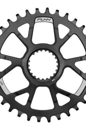 Novità Corona SOLO DS 32 Denti in Alluminio 7075 CNC Nero - Offset 3mm